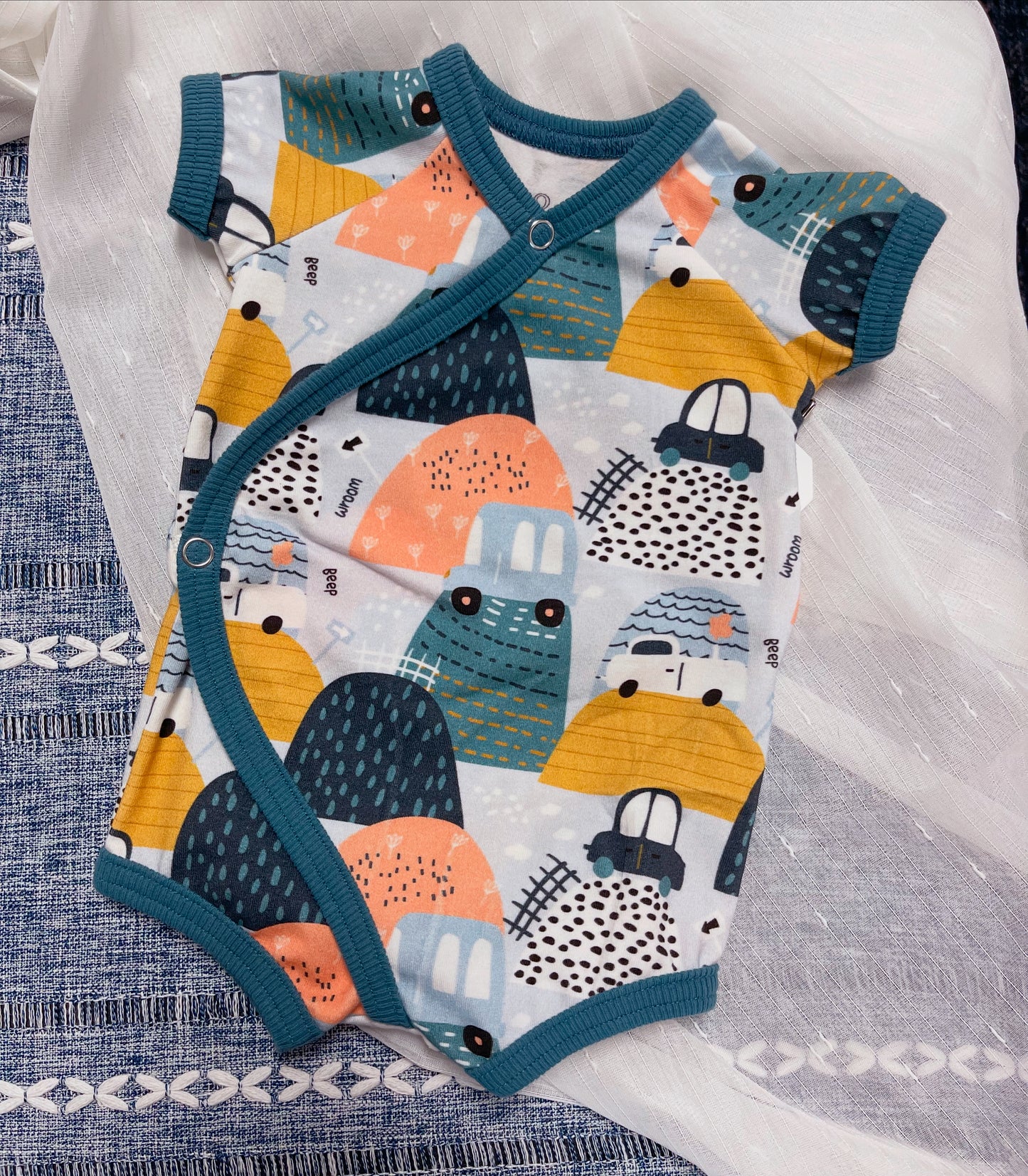 East Romper | Cars on Hills