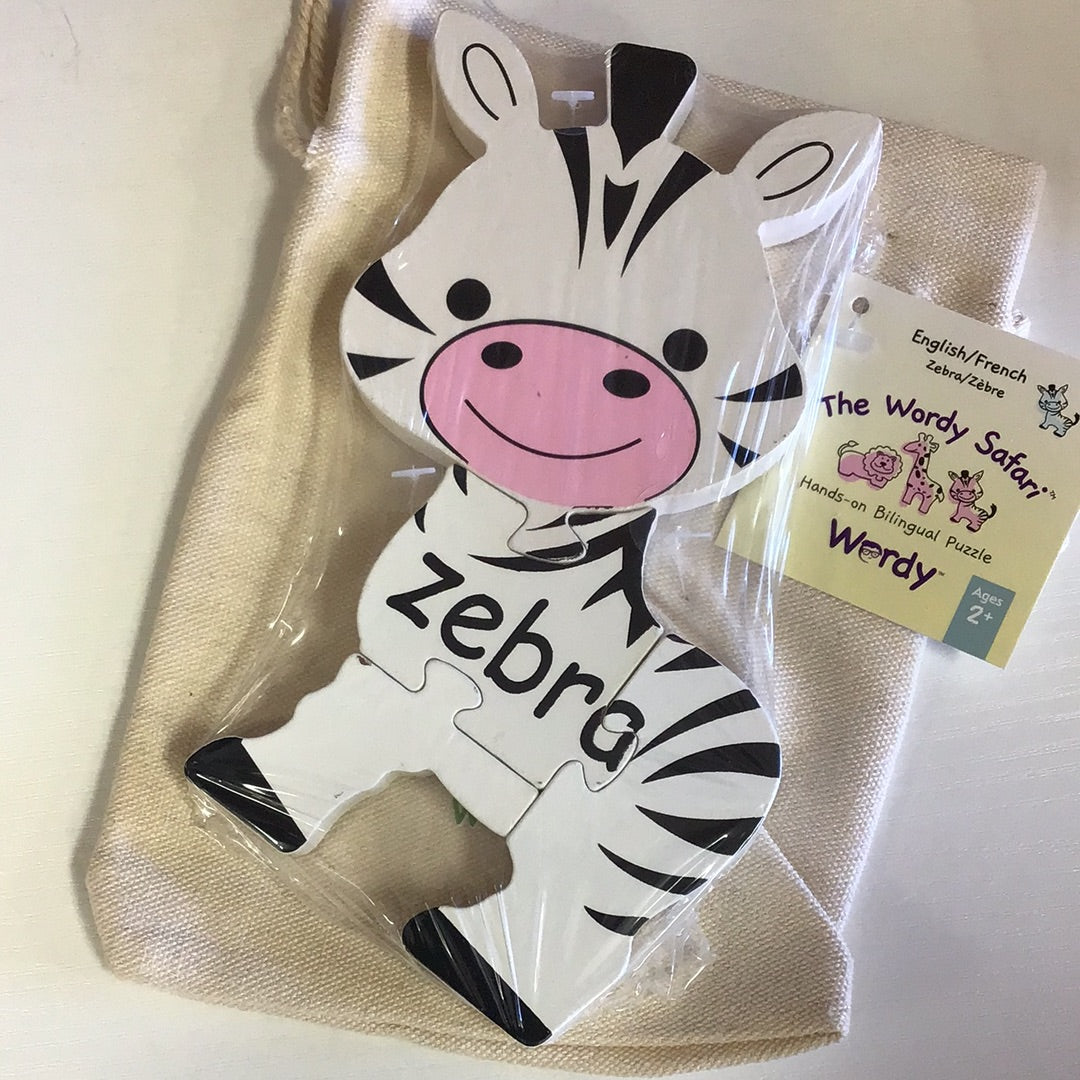 Animal Bilingual Puzzle - Wordy