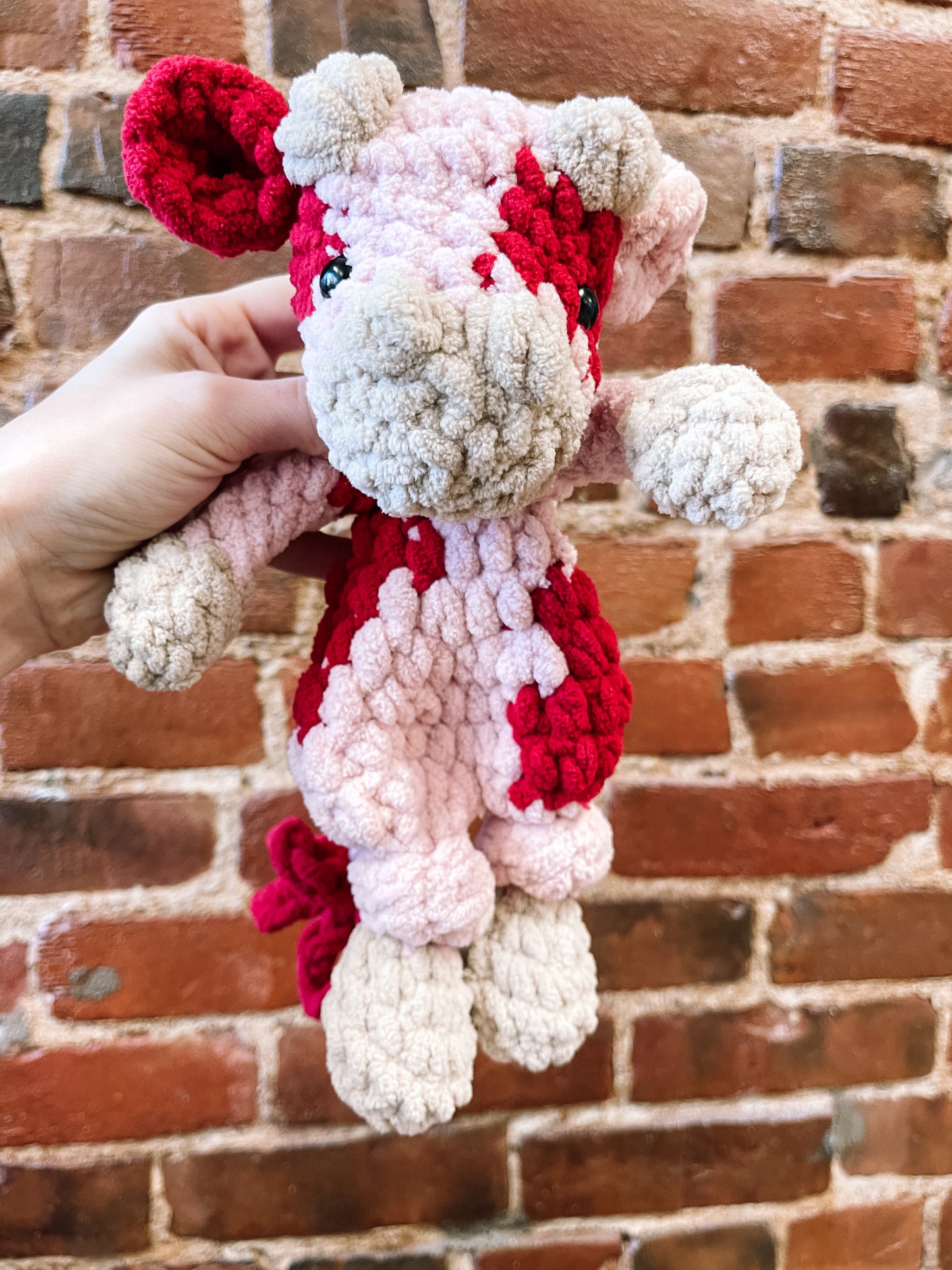 Pink Cow Lovey | Bella Reina Designs