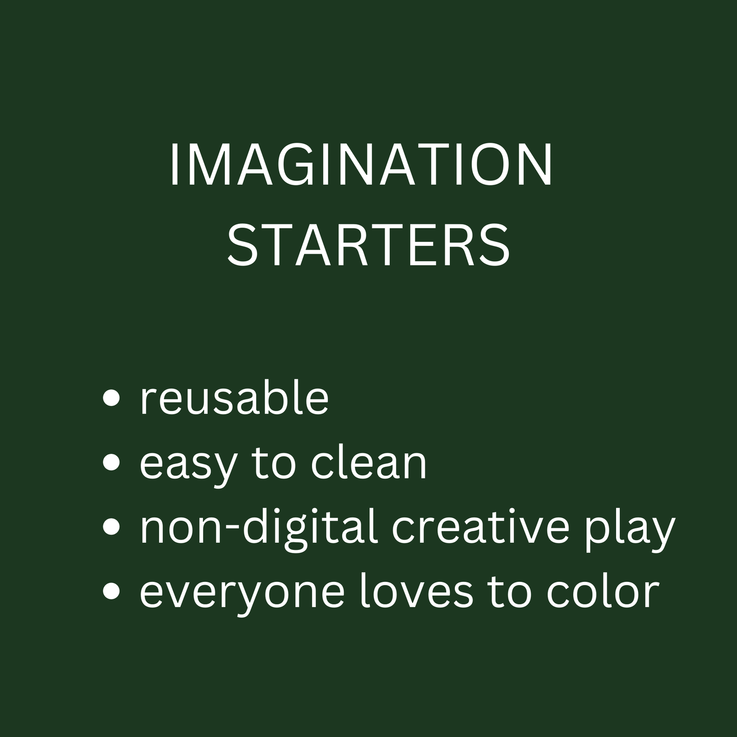 Imagination Starters - Chalkboard Game Night Placemat 12x17