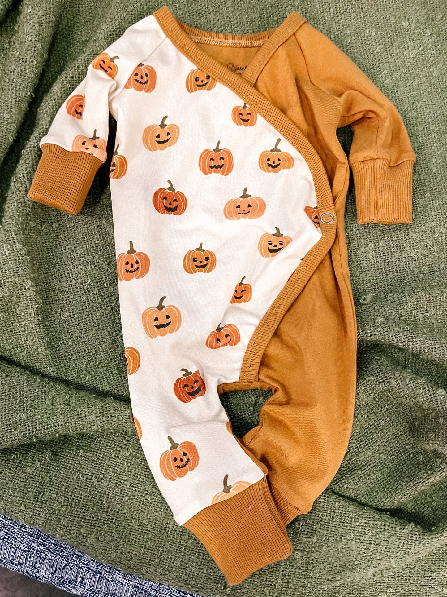 East Romper | Pumpkins