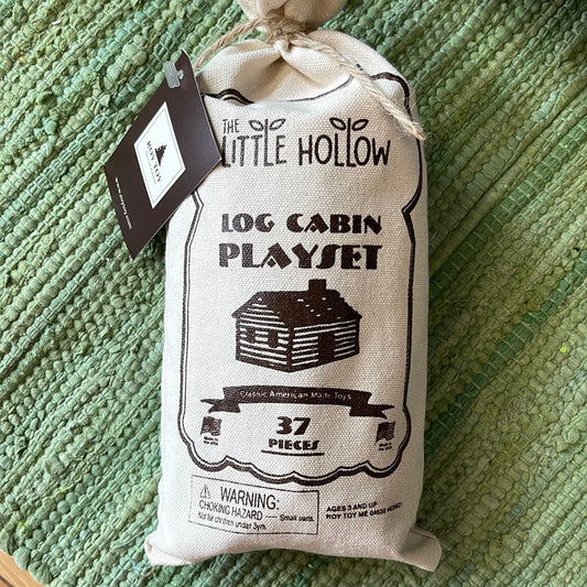 Log Cabin Playset - The Little Hollow