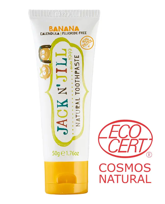 Banana Jack N' Jill Natural Toothpaste