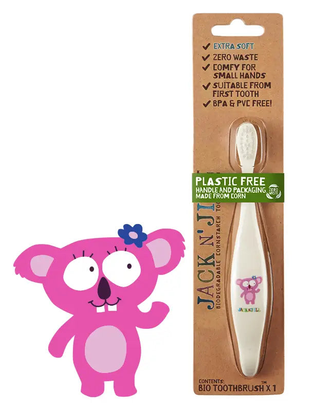 Koala Jack N' Jill Bio Toothbrush