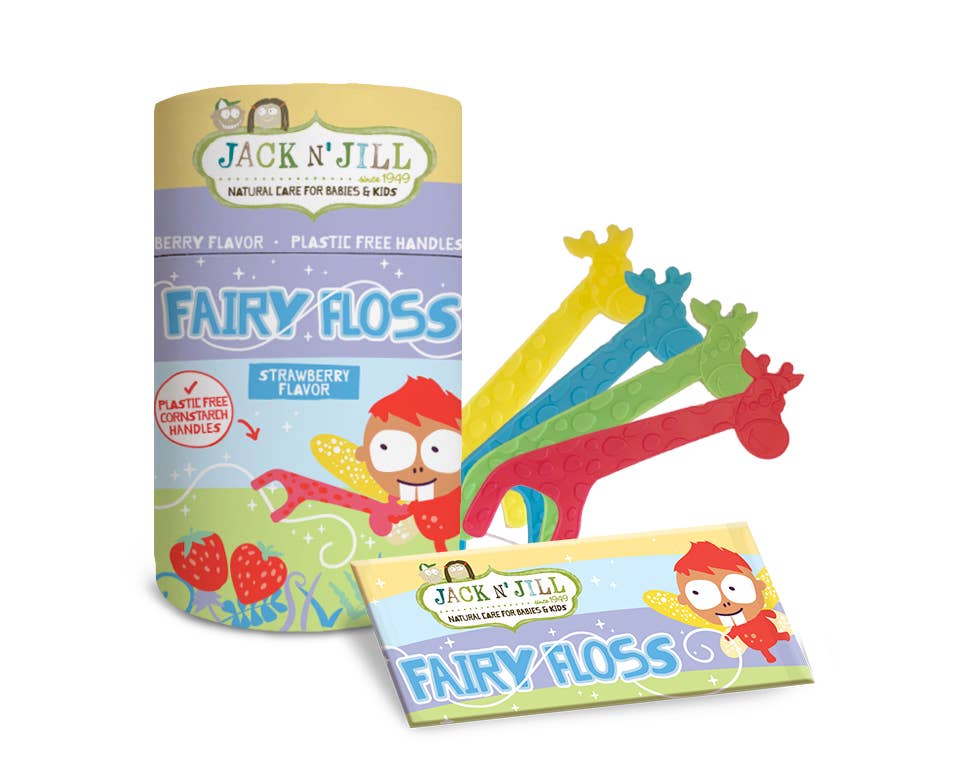 Jack N' Jill Kids & The Natural Family Company - Jack N' Jill Biodegradable Floss Picks 30pcs