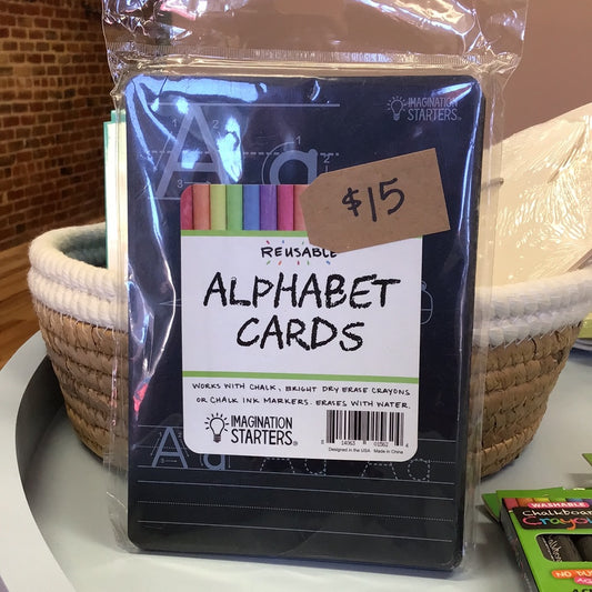 Reusable Alphabet Cards - Imagination Starters